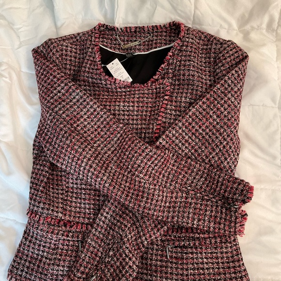 NWT Tweed Jacket WHBM Size 6 - Picture 8 of 11